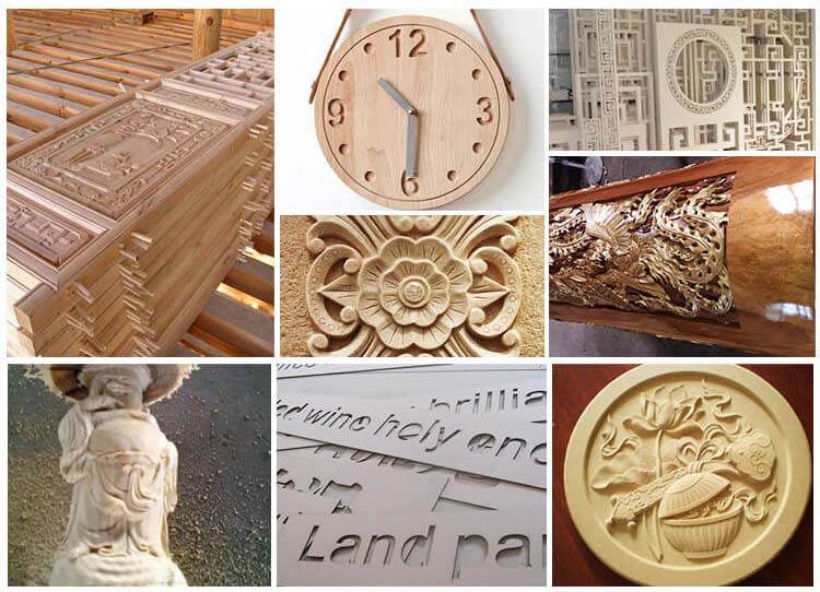 M&aacute;quina de grabado enrutador CNC de cuatro procesos