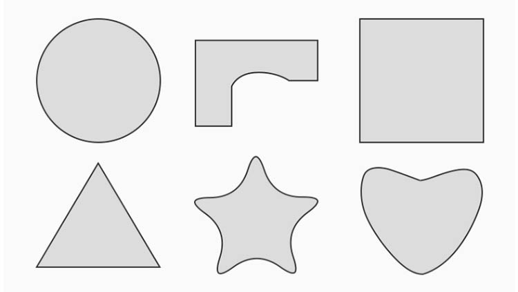 bandas de borde curvo