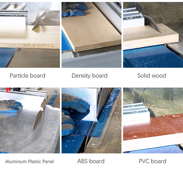 M&aacute;quina de sierra de panel deslizante