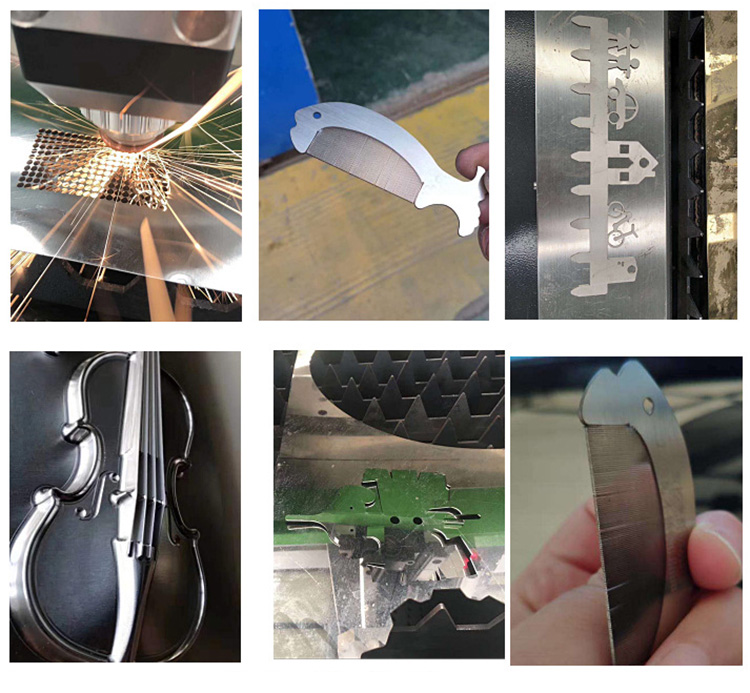 Muestras de procesamiento de la m&aacute;quina de corte de plasma