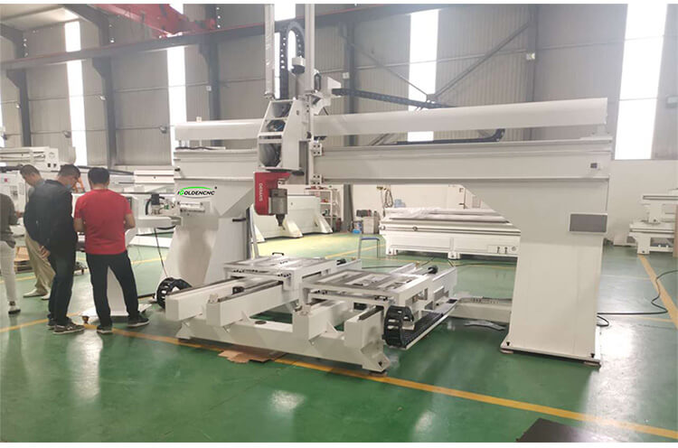 Tabla Movimiento de 5 ejes CNC Router