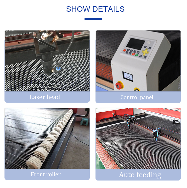 M&aacute;quina l&aacute;ser de corte de tela