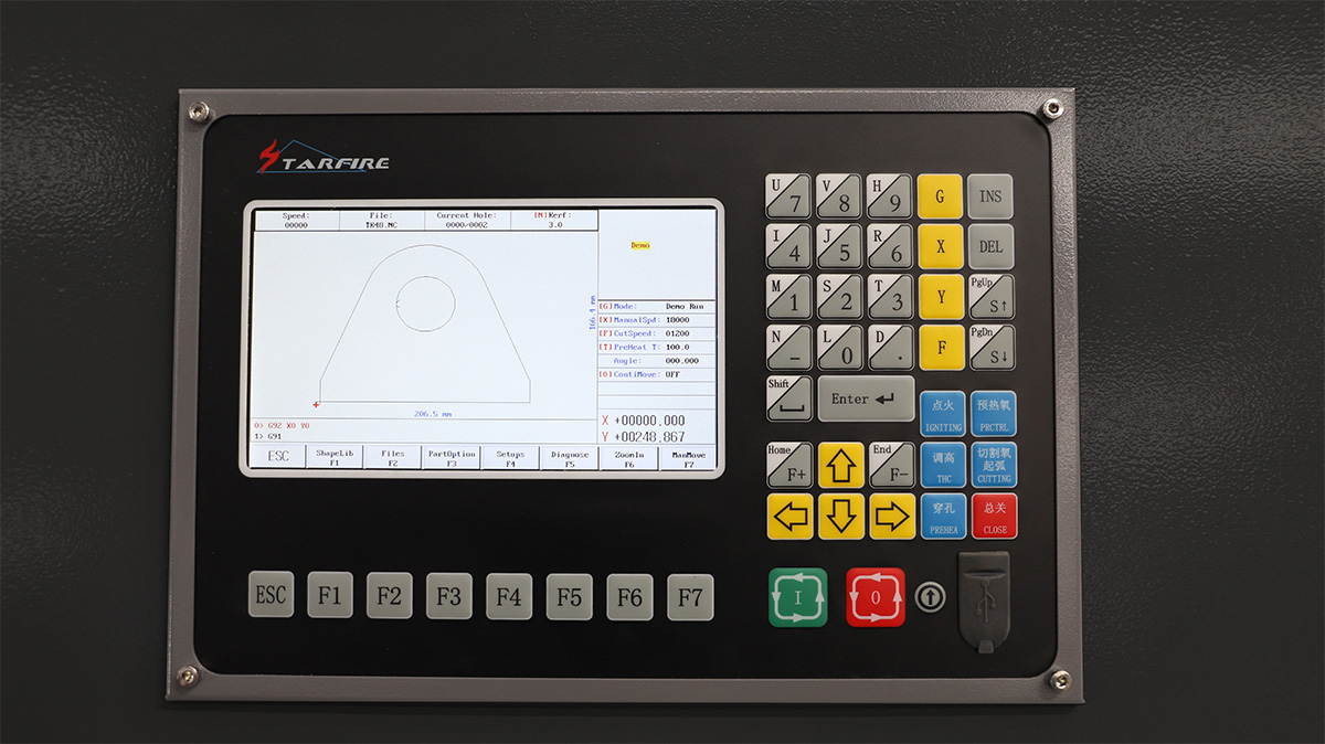 m&aacute;quina de cortador de plasma