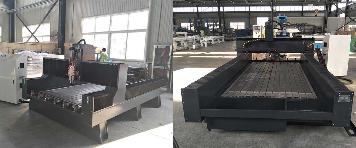 Tumba-monumento de piedra que env&iacute;a una m&aacute;quina