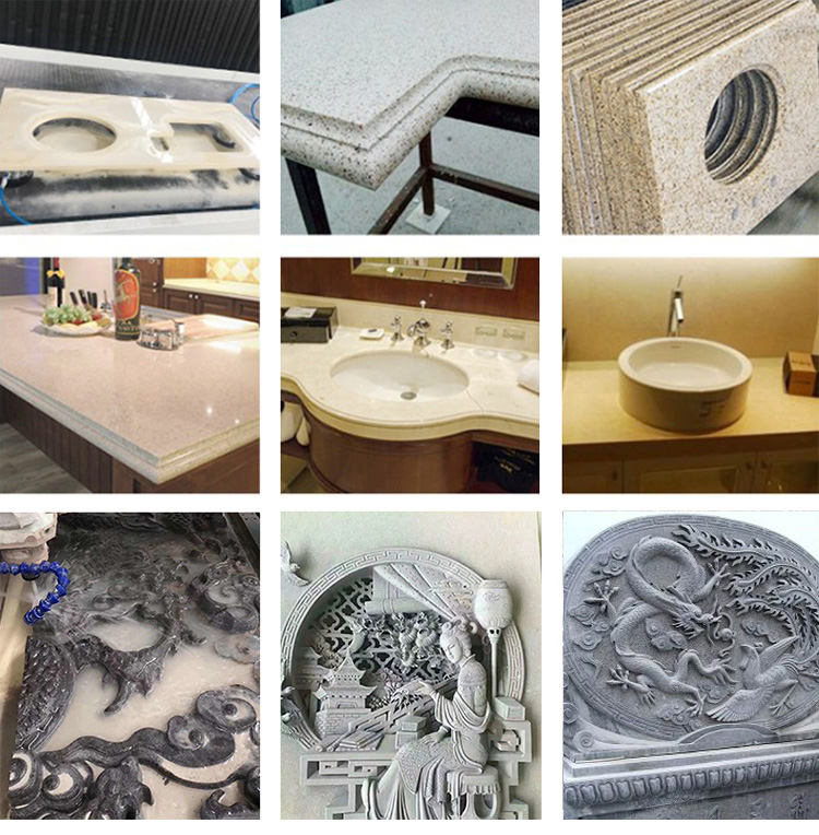 Sierra de puente de 5 eje