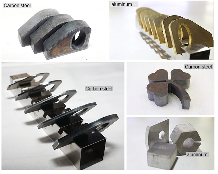 Muestras de m&aacute;quina de corte de fibra &oacute;ptica