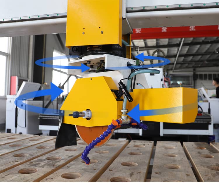 m&aacute;quina de cortar el agujero del fregadero de granito