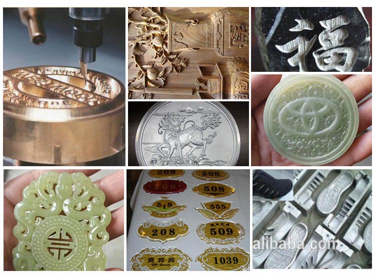 M&aacute;quina de grabado de enrutador CNC de 4040 molde