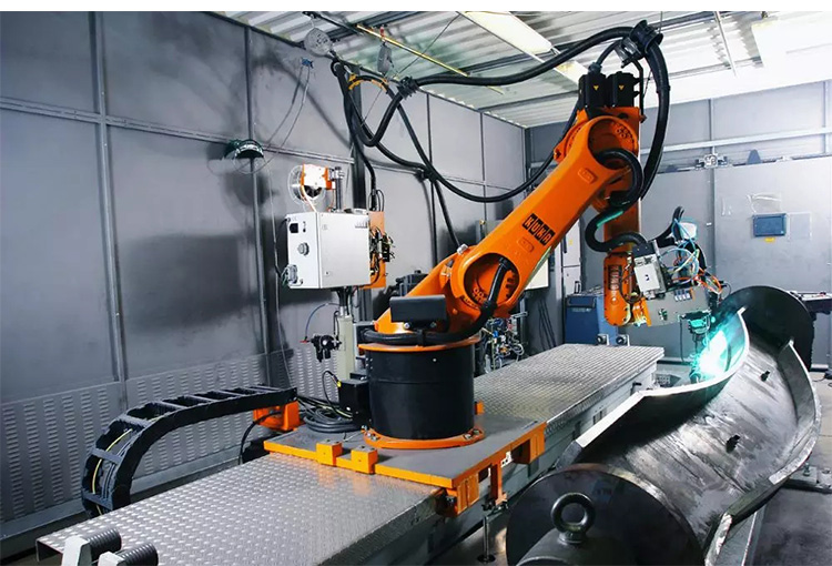 M&aacute;quina de soldadura rob&oacute;tica