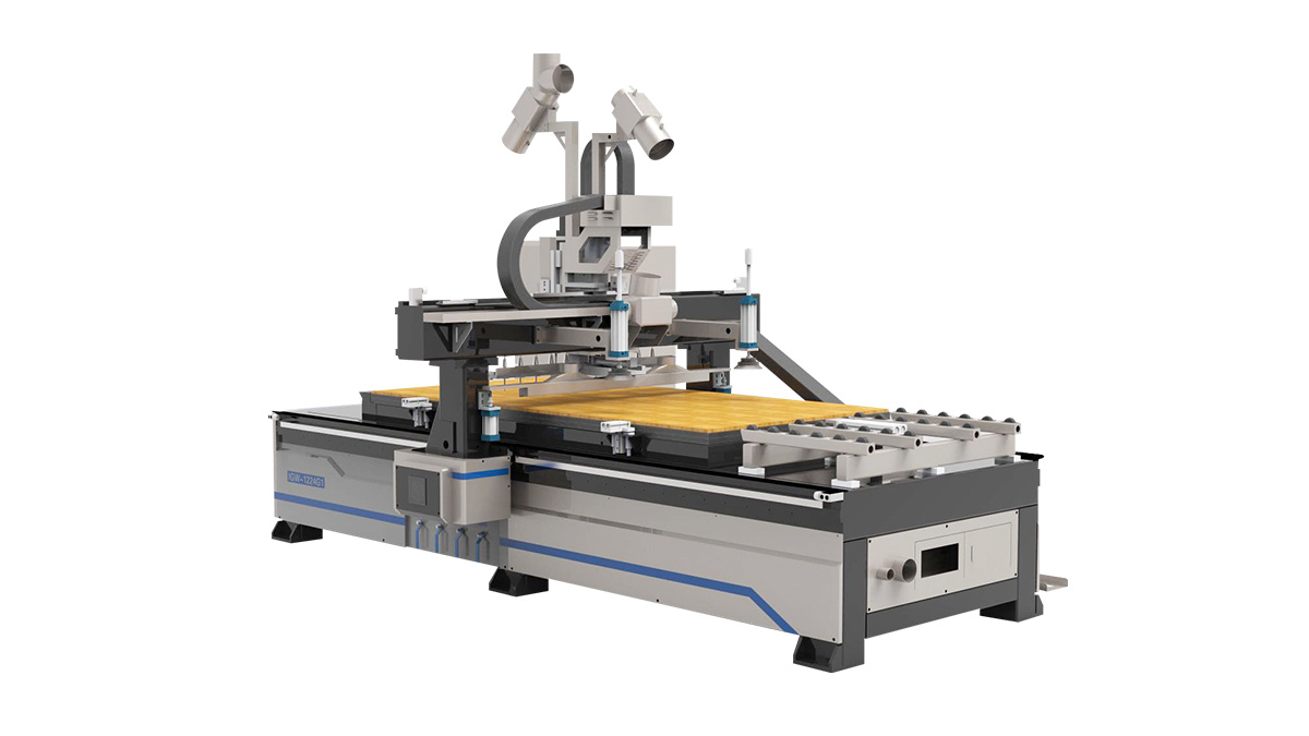 M&aacute;quina de anidaci&oacute;n CNC de Linaer ATC para fabricaci&oacute;n de muebles