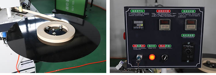 &Aacute;rea de colocaci&oacute;n de banda de borde