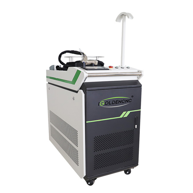 Máquina de limpieza con láser de fibra portátil