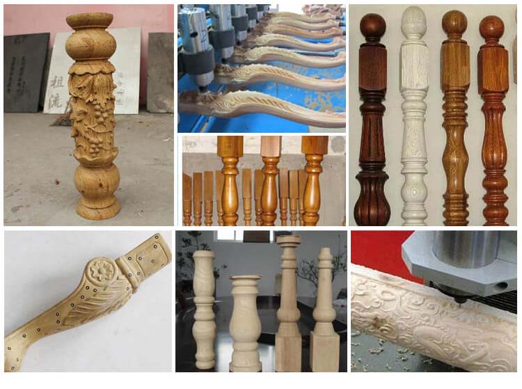 Enrutador CNC multi -cabezal de 4 eje