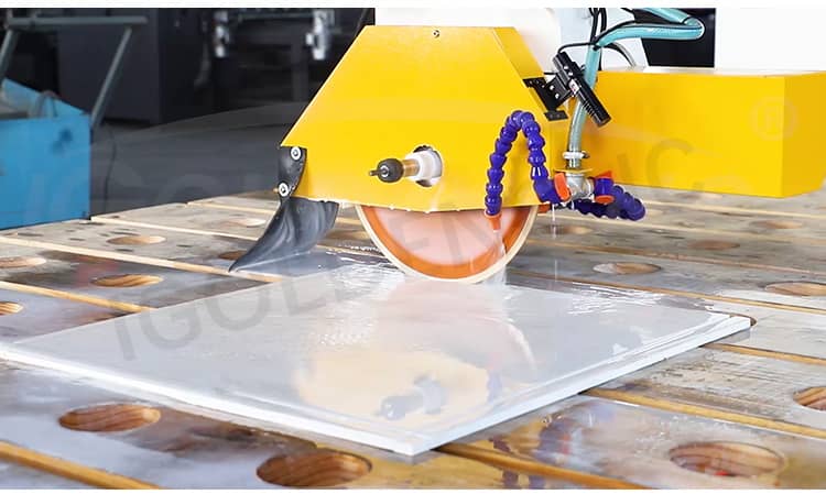 m&aacute;quina cortada de fregadero de granito