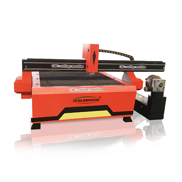 Cortadora / cortadora de plasma con eje giratorio