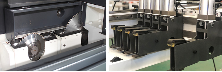 Sierra de panel de vigas de la computadora CNC