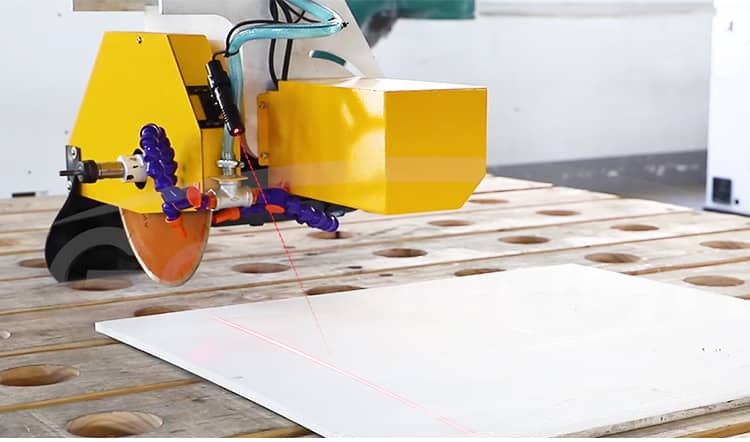 Sierra de puente para granito