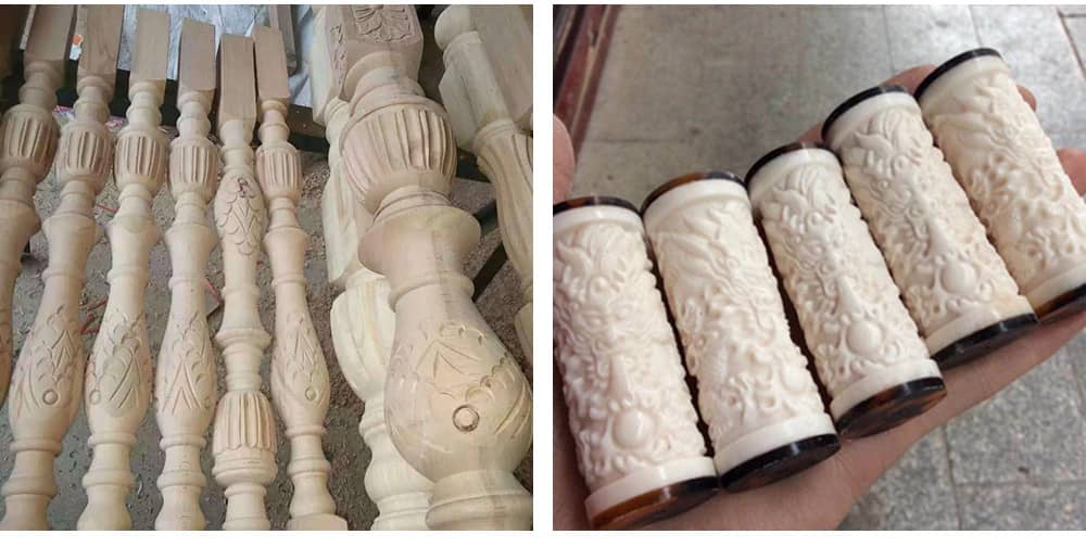 Tallado de columna romana