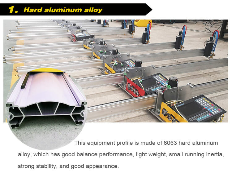 cortador de plasma de CNC de metal
