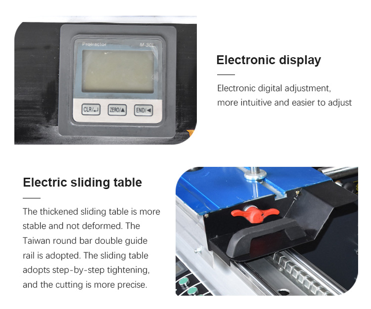 m&aacute;quina de sierra de panel deslizante 