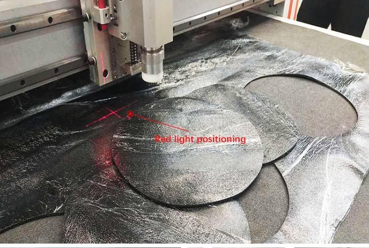 Posicionamiento de luz roja