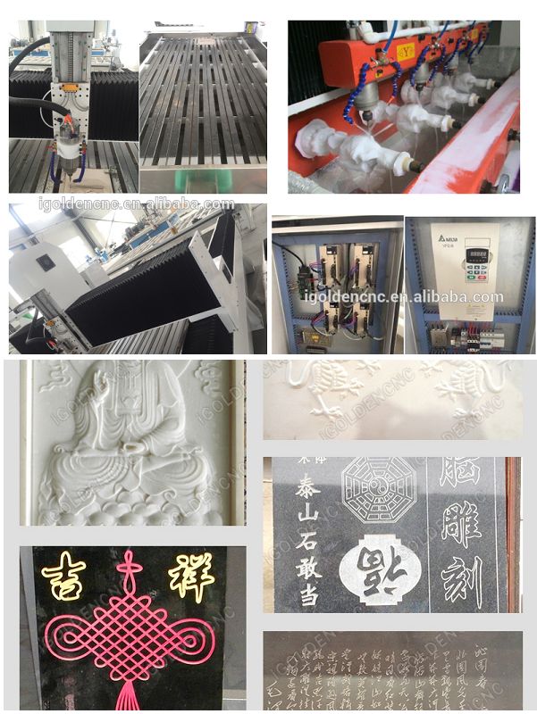 M&aacute;quina de grabado de piedra CNC para piedra