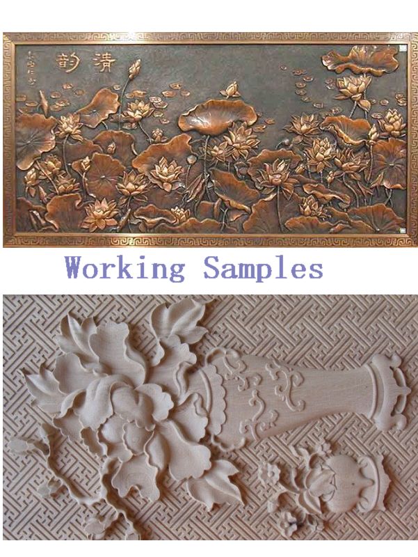 m&aacute;quina de talla de madera CAD