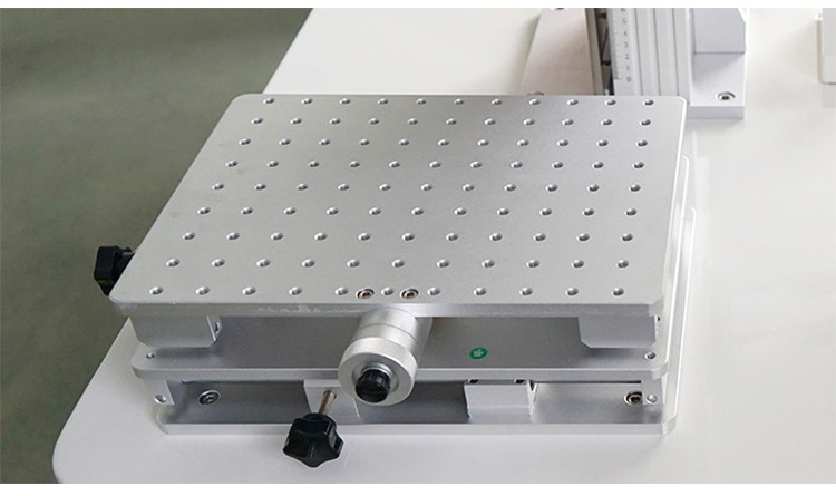 Banco de trabajo de la m&aacute;quina de marcado UV