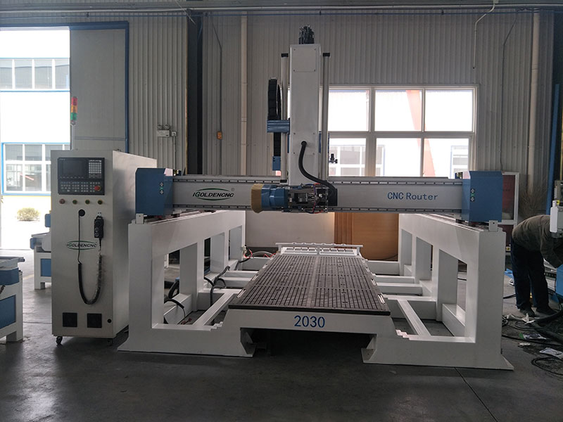 Tipo dividido Polyfoam 3D CNC Router