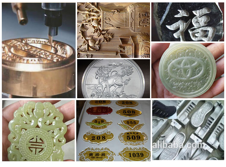 Enrutador CNC de 6090 con acceso medio