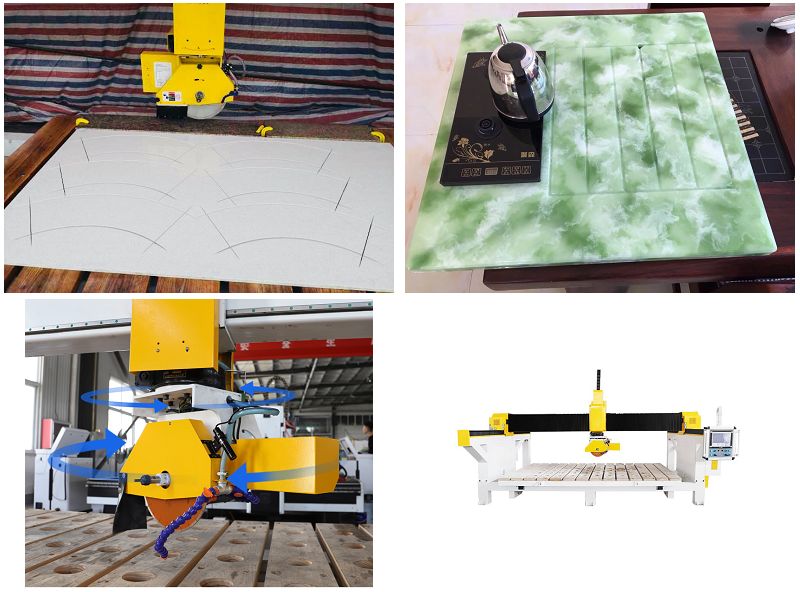 M&aacute;quina CNC de piedra de 5 ejes