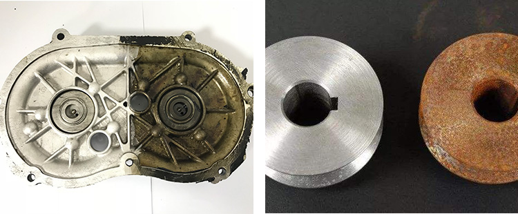 M&aacute;quina de limpieza l&aacute;ser de derrote de metal