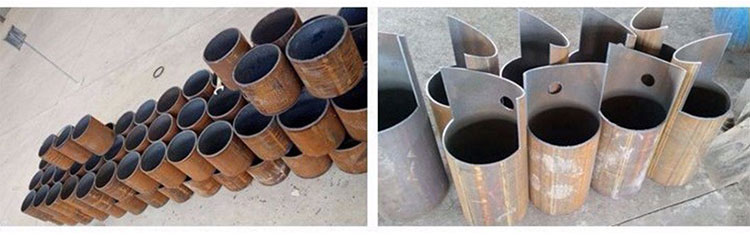 Corte de tubo redondo de plasma