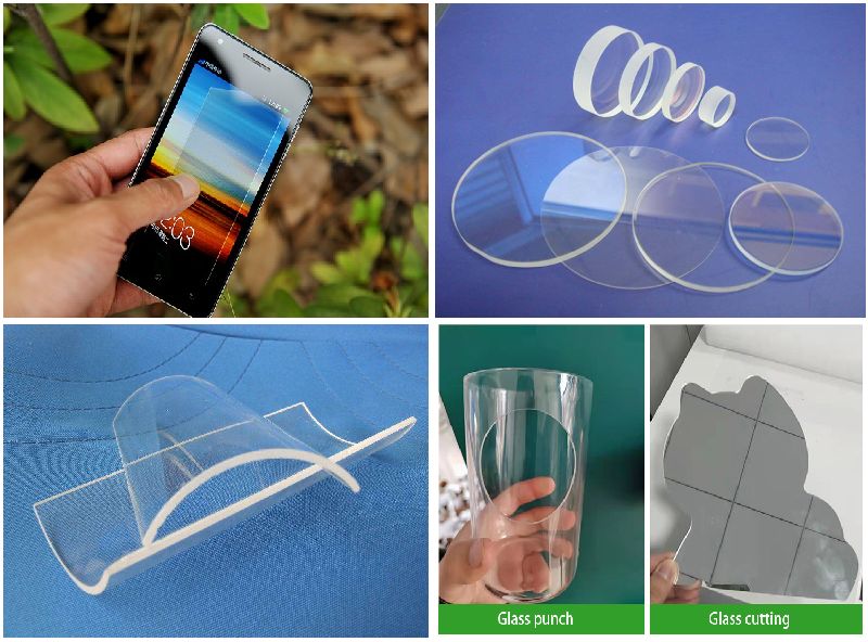 Cortador l&aacute;ser para vidrio templado